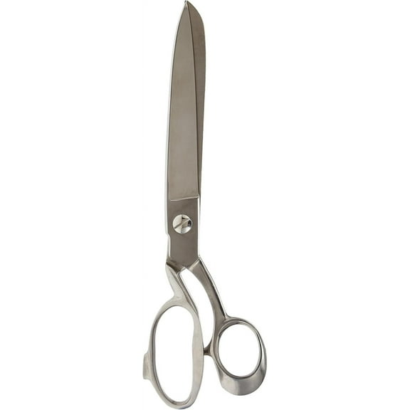 SZCO Supplies 10" Professional Heavy-Duty Fabric Scissors with Mirror-Finished Handle