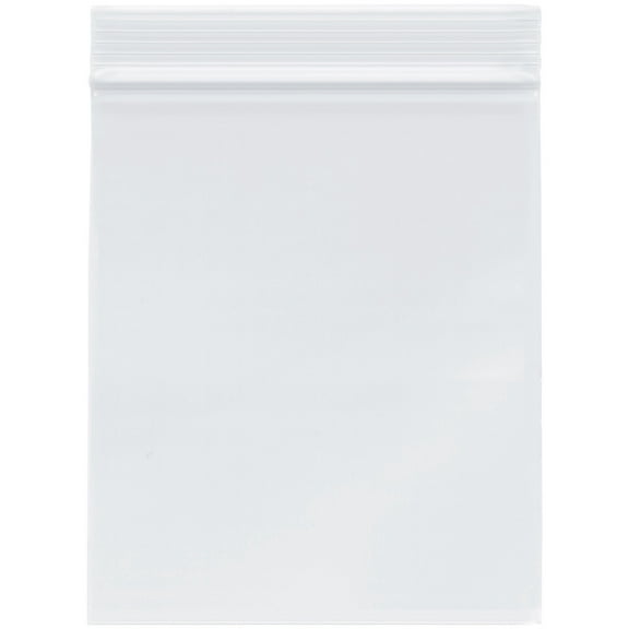 Plymor 5" x 6" (Pack of 200), 2 Mil Zipper Reclosable Plastic Bags