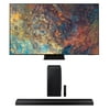 Samsung QN65QN90AA 65-inch Neo QLED 4K Smart TV with Samsung HW-Q800A 3.1.2ch Soundbar with Dolby Atmos (2021)