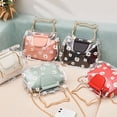 thumbnail image 3 of Xinyolin Fashion Women Marguerite Clear Chain Jelly Tote Bag Crossbody Shoulder Pouch, 3 of 8