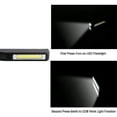 thumbnail image 5 of Lampe de Travail Rechargeable Usb, 2 Pcs Lampe d'Inspection Torche Led, Clip Magnétique Lampe de Poche Cob pour la Maison, 5 of 5