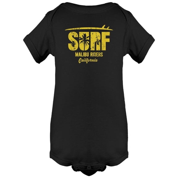 Surf Malibu Riders, California Bodysuit Infant -Image by Shutterstock,  24 Months