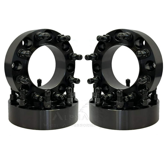 4 Hub Centric 8x6.5 To 8x180 Wheel Adapters 2" Thick Use 8x180 Wheels on 8x6.5 Trucks