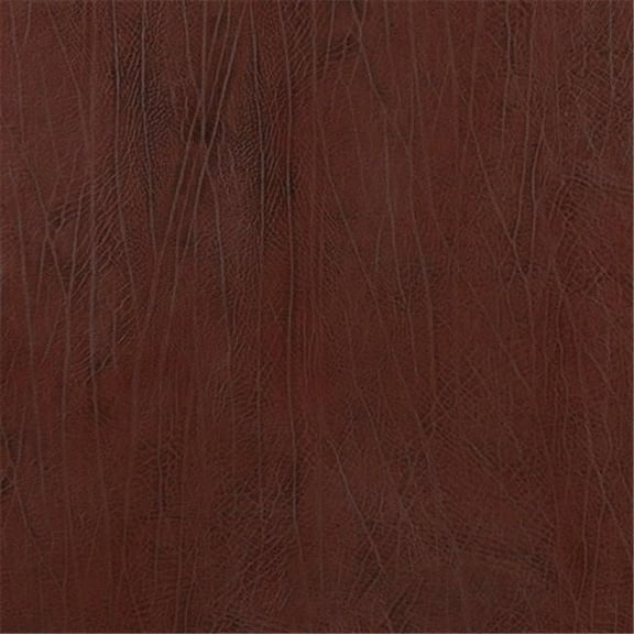 Designer Fabrics G582 54 in. Wide Sienna Brown- Upholstery Grade Recycled Leather