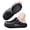 Black, variant on Summer Sandals for Men Women Breathable Comfortable Garden Clogs Waterproof Cloud Slides Platform Slip on Beach Shoes Size 7.5,White