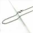 thumbnail image 4 of 20-30" Unisex 316L Stainless Steel Necklace Curb Square Chain 2-5 Widths, 4 of 7