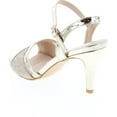 thumbnail image 3 of FOREVER Villa-04 Women's Glitter Metallic Ankle Strap Buckle Wrapped Heel Sandals, 3 of 7