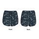 thumbnail image 3 of Balery Romantic Eiffel Tower Pantalones cortos deportivos para mujer con forro y dos bolsillos, elásticos, para entrenamiento, gimnasio, yoga-XX-Large, 3 of 7