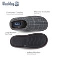 thumbnail image 3 of Wembley Men's Classic Memory Foam Padded Indoor/Outdoor Clog Slippers, 3 of 9