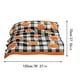 thumbnail image 3 of Manta Sac Fall Manta Naranja Calabaza Para Sofá Manta Decorativa Suave De Jacquard Acanalado Mantas A Cuadros Blancos Y Negros Con Calabazas Para Halloween, 3 of 4