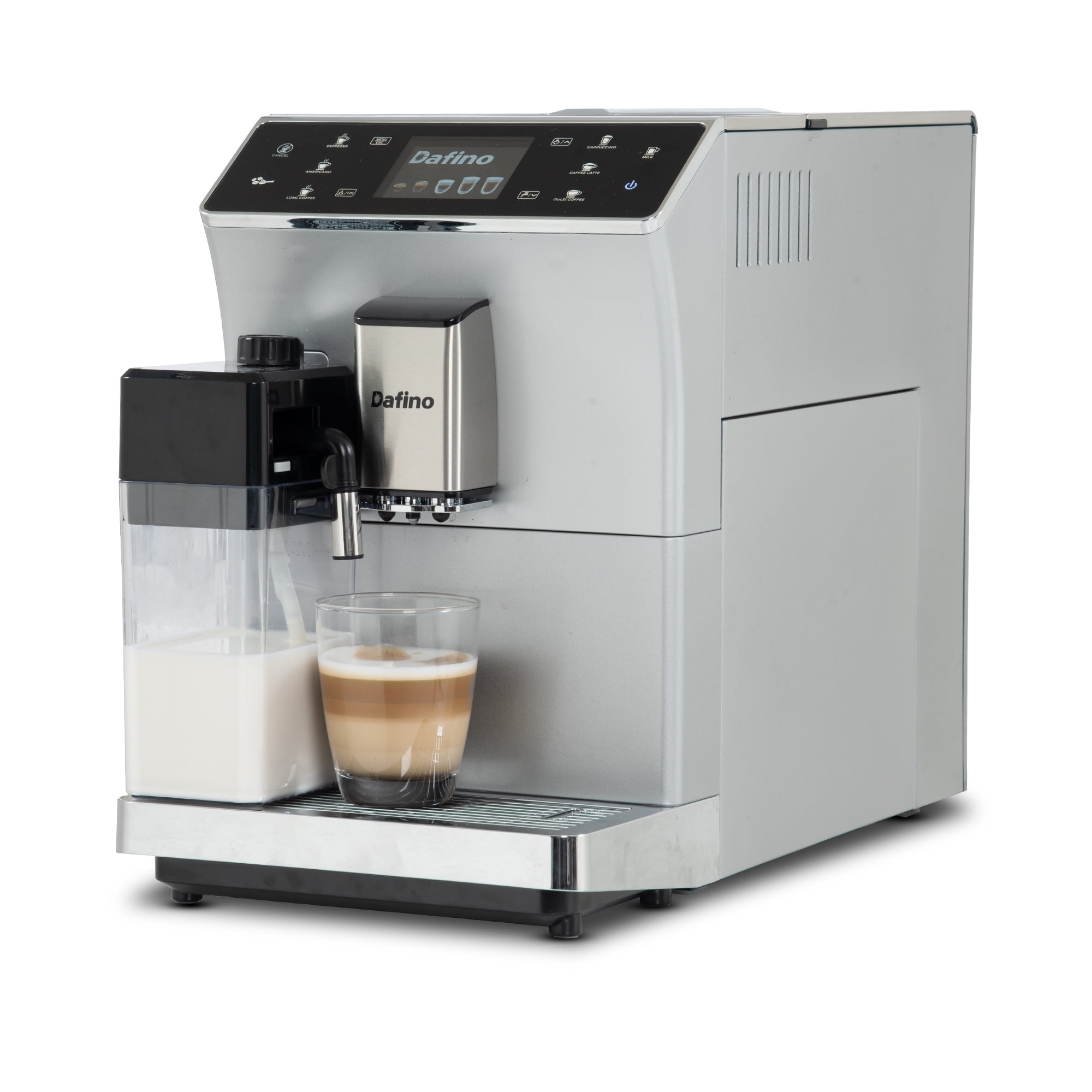 DR.COFFEE C12 Fully Automatic Coffee Machine, Espresso Machine With Ceramic  Flat Burrs, 9 Grind Size Options, 7” HD Large Touchscreen, 4 Water Tank