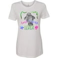 thumbnail image 3 of Inktastic Fort Myers Florida Cute Swimming Manatee Women's T-Shirt, 3 of 5