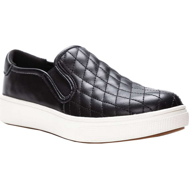 onderdelen zwavel Onderscheiden Women's Propet Karly Slip On Sneaker Black Quilted Leather 11 B -  Walmart.com