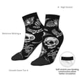 thumbnail image 6 of Fuzoiu Skull bird bat spider Print Adult Socks, Crew Moisture-wicking Socks, Unisex Cushion Crew Socks,Casual Sports Ankle Socks, 6 of 7