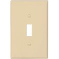 thumbnail image 2 of Cooper Wiring Device PJ1V Plate Toggle 1-Gang - Ivory - Pack of 25, 2 of 3