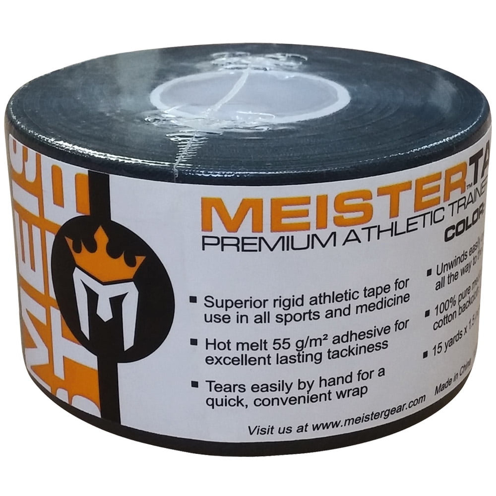 Meister Premium Athletic Trainer's Tape - 15Yd - 6 Rolls