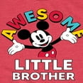 thumbnail image 3 of Mickey And Friends - Awesome Little Brother - Youth Short Sleeve Graphic T-Shirt, 3 of 5