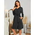 thumbnail image 3 of Avidlove Maternity Robe Labor Delivery Nursing Gown Hospital Breastfeeding Dress Bathrobes, 3 of 5