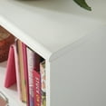 Sauder Storybook Storage Bin Bookcase, Soft White Finish
