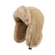 thumbnail image 3 of Gorro de aviador, gorro de trampero, gorro de invierno con orejeras, impermeable, grueso, suave. Caqui, 3 of 9