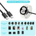 2 in 1 Samsung Watch Charger Samsung Fast Charger 25W USB C Wall