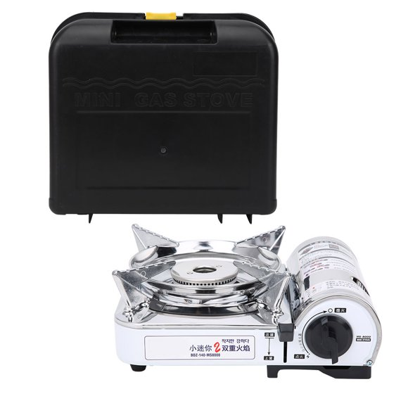 Outdoor Gas Stove,MS‑8000 Portable Gas Stove Barbecue Stove Portable Gas Burner Convenient Use