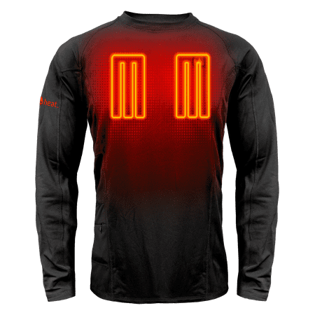 ActionHeat AH-BLT-5V-01 5V Heated Base Layer Long-Sleeve Shirt for Men - Black - 3XL