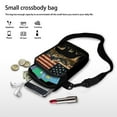 thumbnail image 7 of XYZCANDO American Flag Bear Mini Cross Body Cellphone Handbag for Women Lightweight Crossbody Purse Halloween Cell Phone Wallet Small Coin Bag Casual Case Pouch for Yoga Hiking Work, 7 of 7
