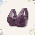 thumbnail image 1 of Sujetadores con cierre frontal para mujer cobertura completa Push Up ropa interior suave y cómoda para el día a día, 1 of 6