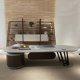 thumbnail image 5 of Luxury solid wood office boss desk high-end new Chinese large desk creative modern president desk simple My Lux Decor Round, 5 of 7