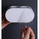thumbnail image 4 of Soporte para cepillo de dientes eléctrico amarillo, estante sin perforaciones de doble orificio, estante de almacenamiento para cepillos de dientes, organizador de accesorios de baño, 4 of 5