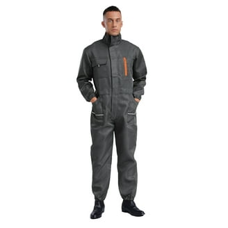 Zaldita Unisex Men Long Sleeve Coverall Mechanic Uniform Work