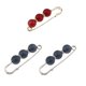 thumbnail image 1 of Broche duradero Pins Pins de solapa Suéter Bufanda Clips Broche Pin Moda decorativa rojo azul jinwen Broche, 1 of 8