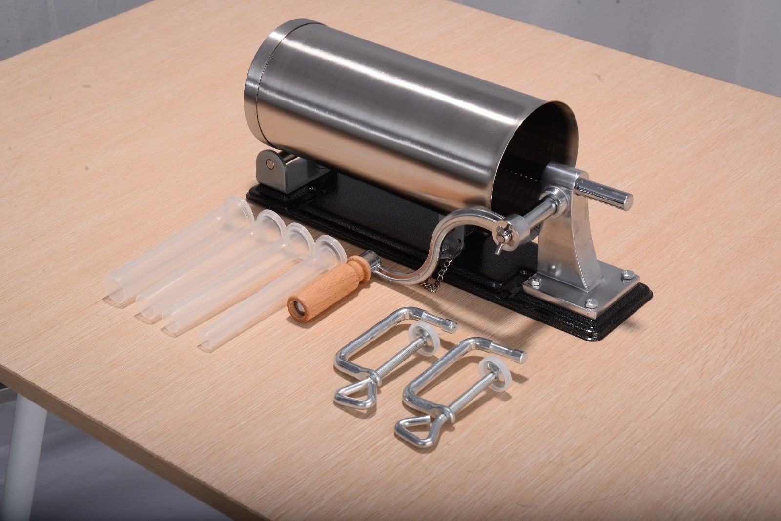 3.6L Sausage Stuffer Maker Meat Filler Machine Stainless Steel Commercial New