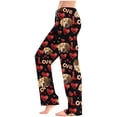 thumbnail image 3 of Aloohaidyvio Mens Cotton Pajama Pants Lightweight Lounge Sleep Bottoms with Pockets Drawstring, 3 of 5