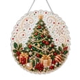 thumbnail image 1 of Christmas Pearl Diamond Art Hanging Ornament Kit - Christmas Pearl Art DIY Hanging Ornament Kit, ChristmasPearl Pendant Hangings Decor, Diamond Arts Window Suncatchers Holiday Wreath, 1 of 6