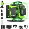 thumbnail image 1 of Line Laser Level MBYULO 16, autonivelante de 360° con 2 baterías, 1 of 9