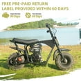 thumbnail image 4 of Oryxearth OGM105 Upgrade 4-Stroke Mini Bike, 105CC Gas Powered Dirt Bike,Off-Road Trail for Adult, up to 24 Mph, Black, 4 of 7