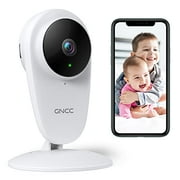 GNCC Baby Monitor, 1080P Pet Camera 2.4G WiFi Indoor Home Security Camera with 2-Way Audio Sound ? Motion Detection Night Vision for Baby/Pet/Nanny/Elderly Compatible with iOS & Android