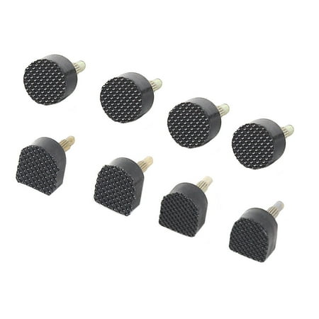 

FOMIYES 30 Pairs/Pack High Heel Tips Stiletto Repair Shoe Heel Caps Heels Tips Replacement Dowels for Heels Soles (Assorted Size)