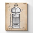 thumbnail image 3 of Farmhouse Coffee Bar Decor, Patent Coffee Urn Canvas Print, Ready To Hang for Living Room Home Wall Decor, C2329-11x14, 3 of 5