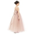 thumbnail image 2 of Ekidsbridal Satin Backless Tulle Communion Baptism Dresses for Flower Girls Toddlers Ceremonial Gowns 722 4, 2 of 6
