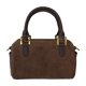 thumbnail image 1 of Bolso Bandolera Mujer Retro Gamuza Cuero Compras Fecha (Marrón), 1 of 3