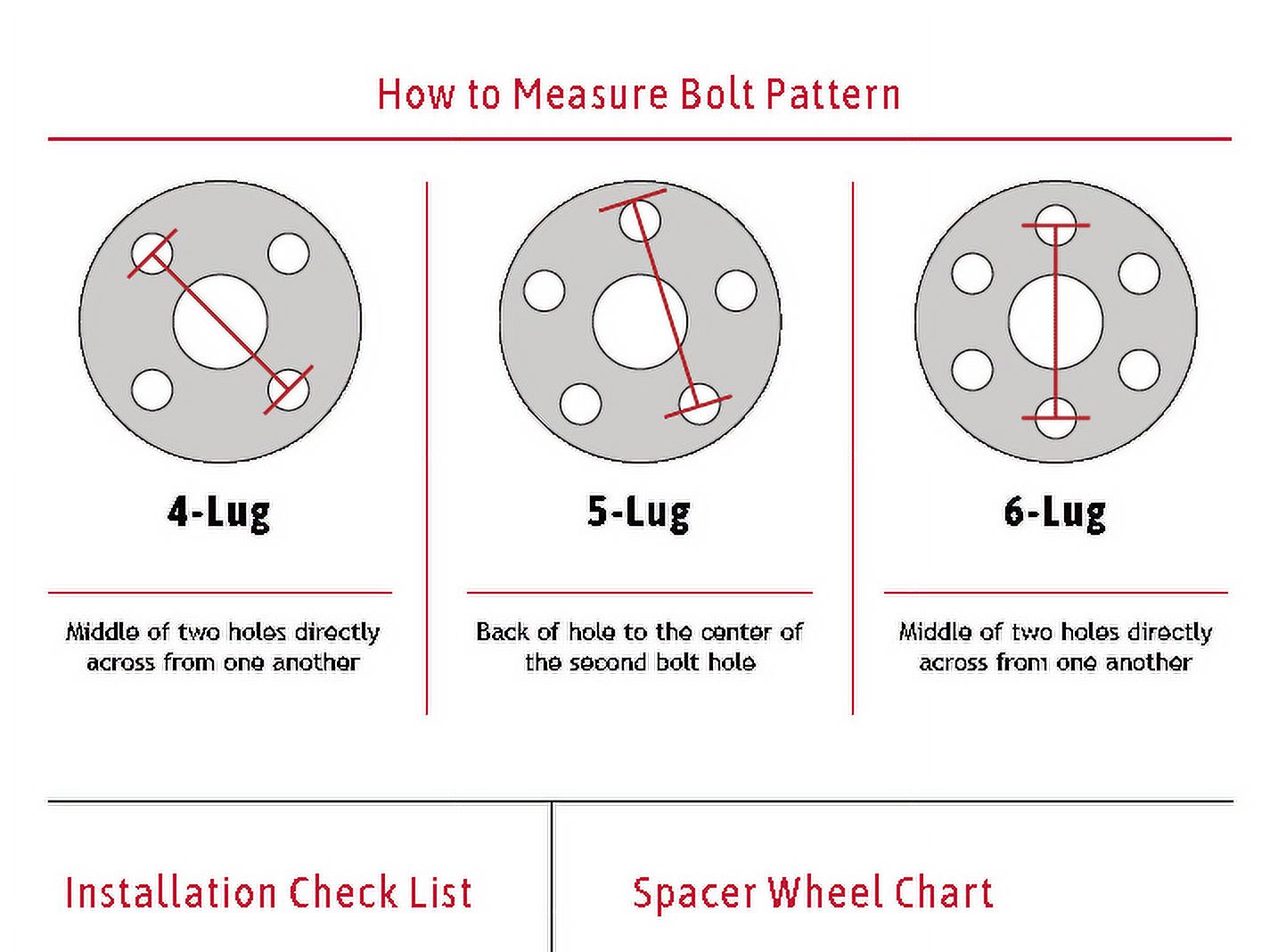 Baer Brakes Steel Wheel Spacers