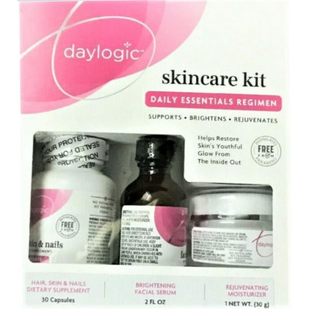 Daylogic Skincare Kit, Daily Essentials Regimen Hair, Skin & Nails
