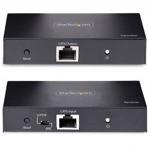 StarTech 4K HDMI Extender Over CAT5/CAT6 Cable 60Hz Video Extender