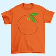 thumbnail image 5 of Halloween Fruit Orange Costume Mens T Shirt, 5 of 5