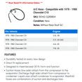 thumbnail image 2 of A/C Hose - Compatible with 1978 - 1980 Chevy C10 1979, 2 of 2