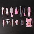 thumbnail image 5 of Baby Care Kit 13pcs/set Newborn Grooming Set Essential Healthcare Accessories For Travelling Home,elrosa, 5 of 5