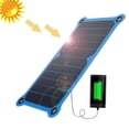 thumbnail image 5 of Slatcetga 10W 5V Monocrystalline Solar Power Panel Charger Portable Waterproof, 5 of 8